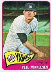 1965 Topps Baseball Cards      177     Pete Mikkelsen